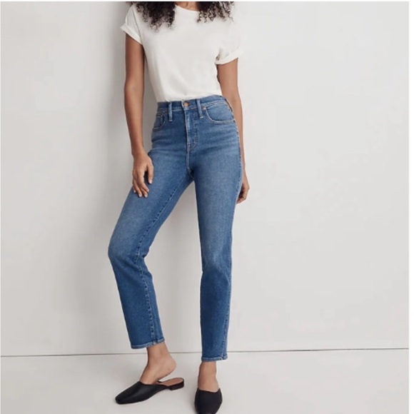 Madewell Denim - Madewell Stovepipe High Rise Denim Jeans